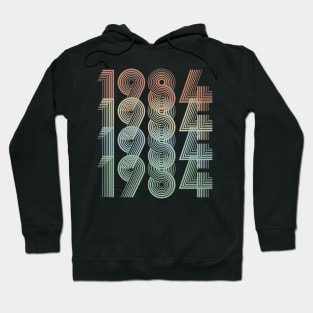 Vintage 1984 36th Birthday Gift Men Women Hoodie